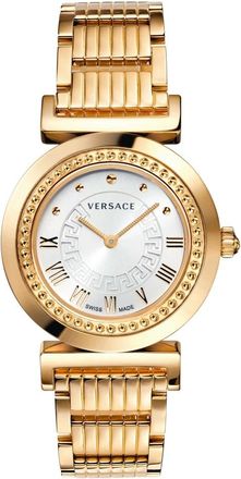 Versace Horloges - Dames - Horloges - Geel - ONE Size - Accessoires