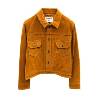 Sebago Pineland Jacket - Heren - Leren en Su&egrave;de Jassen - Bruin - XL - Katoen - Jassen