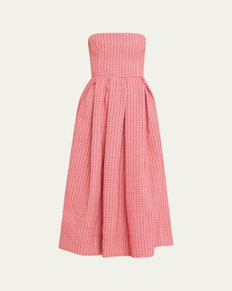 Rosie Assoulin Oh Oh Livia Strapless Dress