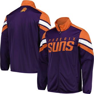 G-III Sports by Carl Banks Mens G-III Sports by Carl Banks Purple Phoenix Suns Game Ball Full-Zip Track Jacket at Nordstrom, Size Xx-Large