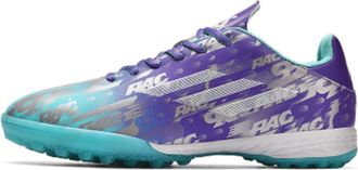 Generic Mens and Womens Long Broken Nails high-top Breathable Sports Training Football Shoes, Broken Nails---mint Green, 6.5 UK