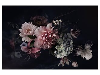 Schubiger M&ouml;bel Digitaldruck auf Acrylglas H&uuml;bsches Bl&uuml;tenbouquet iv