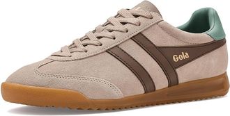 Gola Torpedo Womens Walking Shoes Bone/Otter/Green Mist : 6.5 B - Medium, Leather