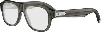 Dior Brillen - Heren - Brillen - Grijs - 55 MM - Accessoires