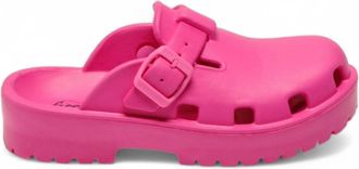 Free People Womens Karlie Buckle Clog In Watermelon