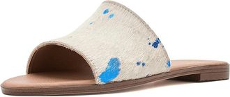 Dingo Moo Moo Womens Sandals Blue : 8.5 B - Medium, Hair Calf