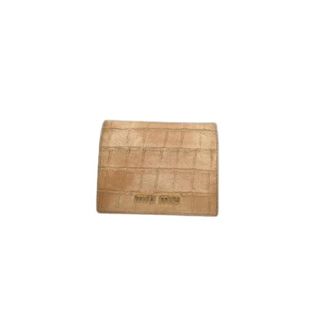 Miu Miu Pre-owned Wallet - Dames - Vintage Accessoires - Bruin - ONE Size - Leer - Vintage