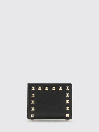 Valentino Garavani Portafoglio Rockstud Valentino Garavani in pelle a grana