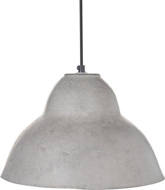 Beliani Pendant Lamp Handmade Paper Mache Grey Kabalebo