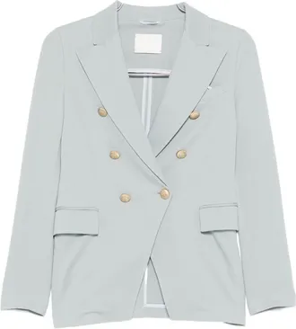 Circolo 1901 Womens Cotton Double-Breasted Jacket