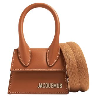 Jacquemus Womens Le Chiquito Homme Bag - Brown Leather - One Size