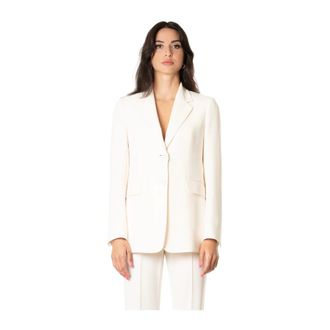 Max Mara Linz Blazer - Dames - Jassen - Geel - Maat: L Leer