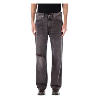 Our Legacy Heren, Jeans, Zwart, Maat: W36 Katoen