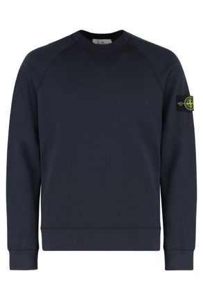 Stone Island Cotton Crew-Neck Sweatshirt