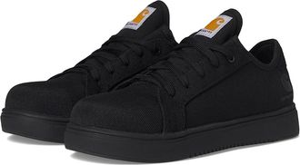 Carhartt Work in Progress Detroit Low Nano Toe Womens Shoes Black Canvas : 6.5 B - Medium
