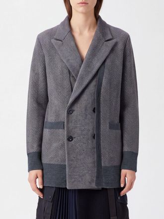 sacai Sweater Woman color Brown