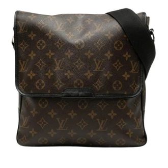 Louis Vuitton Pre-owned Cross Body Bags, female, Brown, Size: ONE SIZE Pre-owned Monogram Macassar Shoulder Bag