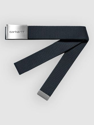 Carhartt Work in Progress Clip Chrome Cintur&oacute;n azul