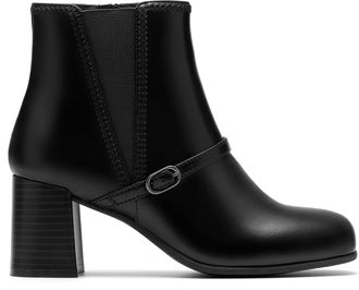 Clarks Keirsta Day in Black Leather