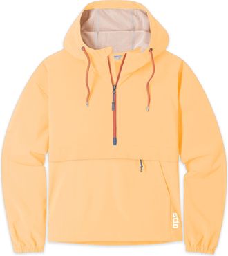 Stio | Womens CFS Hooded Anorak Top, Size Extra Small in Mesa Peach