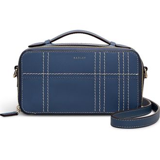 Radley London Calvert Way - Check Micro Phone Crossbody Bag in Utility at Nordstrom