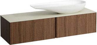 Laufen Il Bagno Alessi Cajonera, Encimera De Piedra Calce Avorio, - Laufen