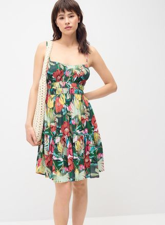 Twik Womens Ruching and ruffles dress