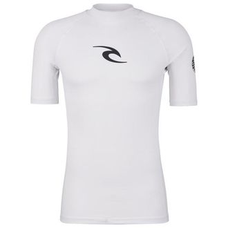 Rip Curl Waves UPF Perf S/S Lycra f&uuml;r Herren | wei&szlig;