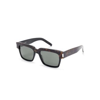 Saint Laurent Sunglasses, male, Brown, Size: 54 MM Vadim Sunglasses
