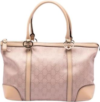 Gucci Pre-owned Handbags, female, Pink, Size: ONE SIZE Pre-owned The Lovely Handbag