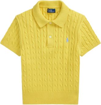 Polo Ralph Lauren Polo in maglia - Giallo