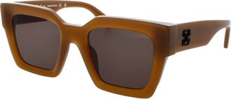 Off-white JACKSON Dark Grey Square Unisex Sunglasses OERI13I 7407 50