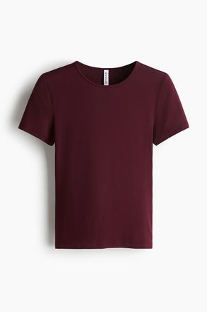 H&M T-Shirt aus Mikrofaser - Red