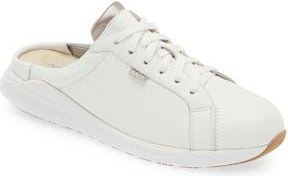 Naot Radon Sneaker Mule in White/Silver Threads at Nordstrom Rack, Size 5Us / 36Eu
