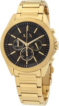 A|X Armani Exchange Drexler Chronograph Black Dial Mens Watch AX2611