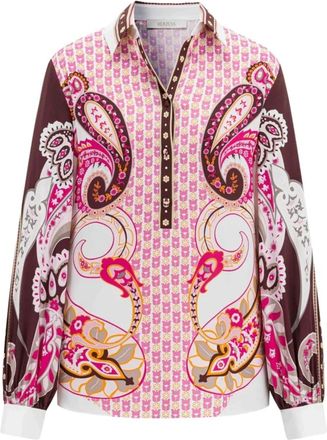 Herzen'sangelegenheit Mujer, Blusas y Camisas, Multicolor, Talla: L