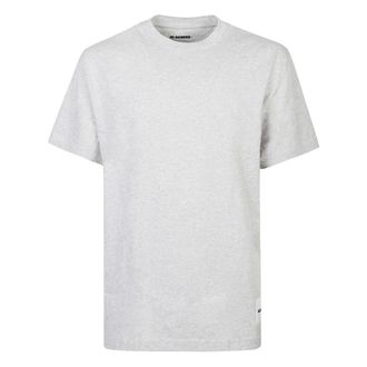 Jil Sander T-Shirts, male, Gray, Size: XL 3 Pack T-Shirt