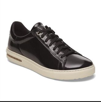 Birkenstock Womens Bend Low Sneaker - Narrow Width In Black Patent