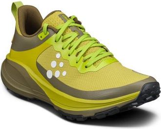 Craft Pure Trail X Running Shoe in Roots/Contrast Green at Nordstrom, Size 12.5