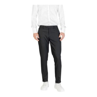 Antony Morato Slim-fit Trousers, male, Black, 2XL, Slim Ankle Twill Trousers