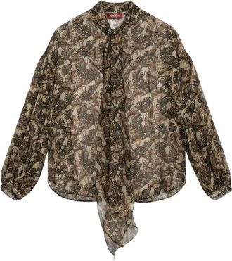 Max Mara Blusa Ballata - Blouses & Shirts - Mujer - Multicolor - M