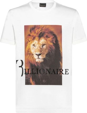Billionaire Boys Club T-shirt Ronde Hals SS Lion - Heren - T-shirts - Wit - XS - Katoen - Tops