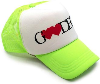 XOXOGOODBOY Valentine Logo Printed Neon Mesh Cap
