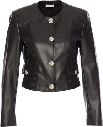 Liu Jo Giacca crop - Nero