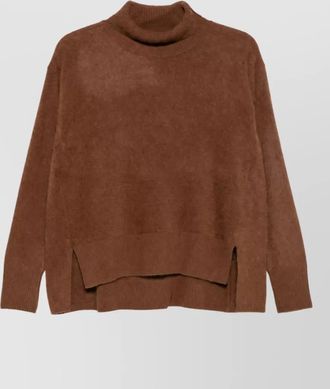 C.T. Plage wool ribbed turtleneck jumper