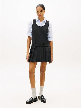 Tommy Hilfiger Vestido mini recto de cuadros