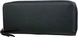 Louis Vuitton Noir Long Wallet (Bi-Fold) (Pre-Owned)