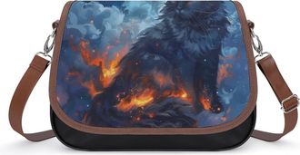 Generic Galaxy Cats Crossbody Bags for Women Shoulder Messenger Bag Purse Handbags