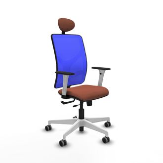 Piqueras y Crespo Silla De Oficina Piqueras Y Crespo Motilla Blanco Espuma C&oacute;moda
