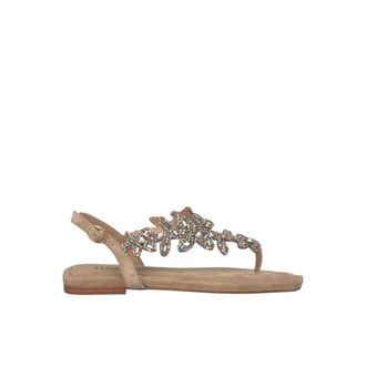 Alma En Pena Sandal adorned rhinestones flowers